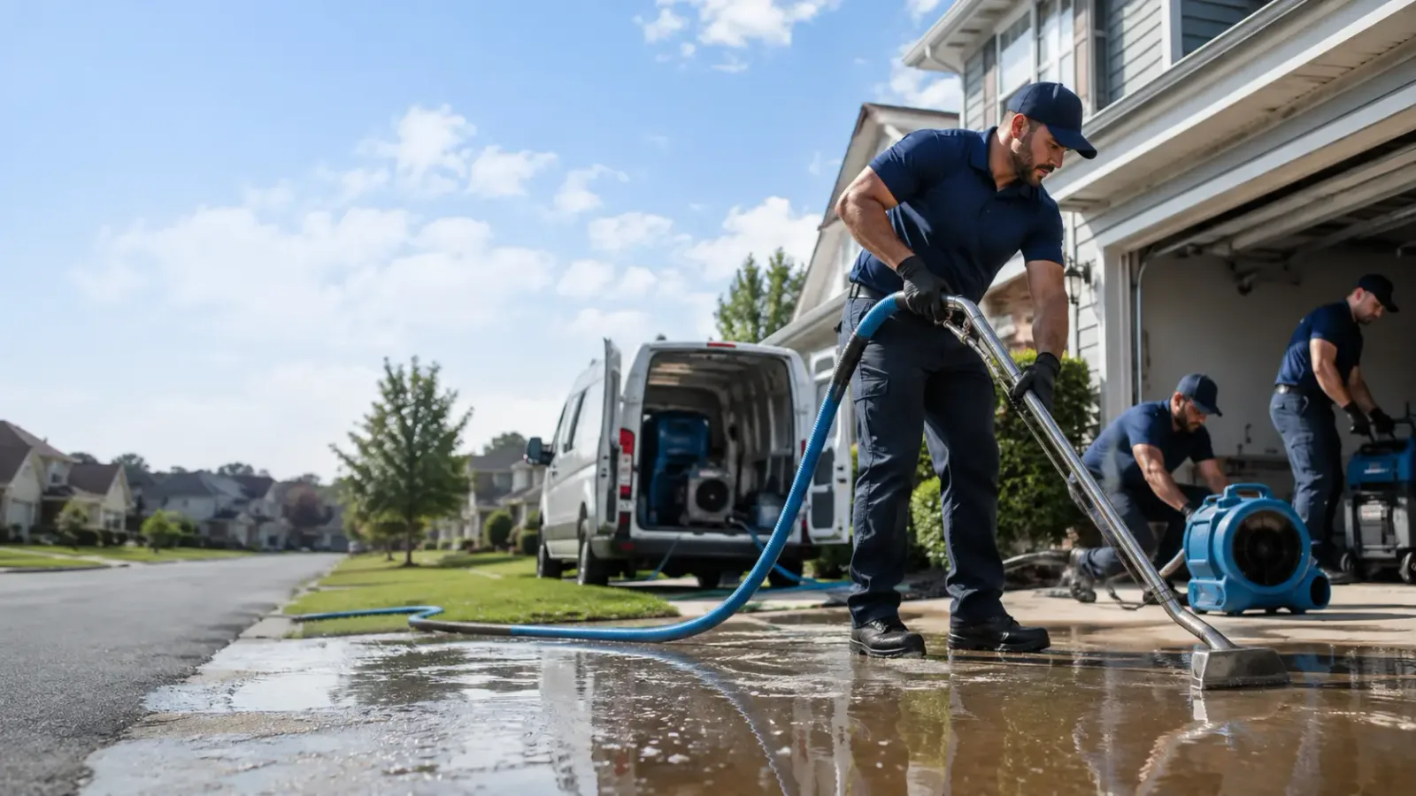 Flood Damage Restoration in Midland, VA